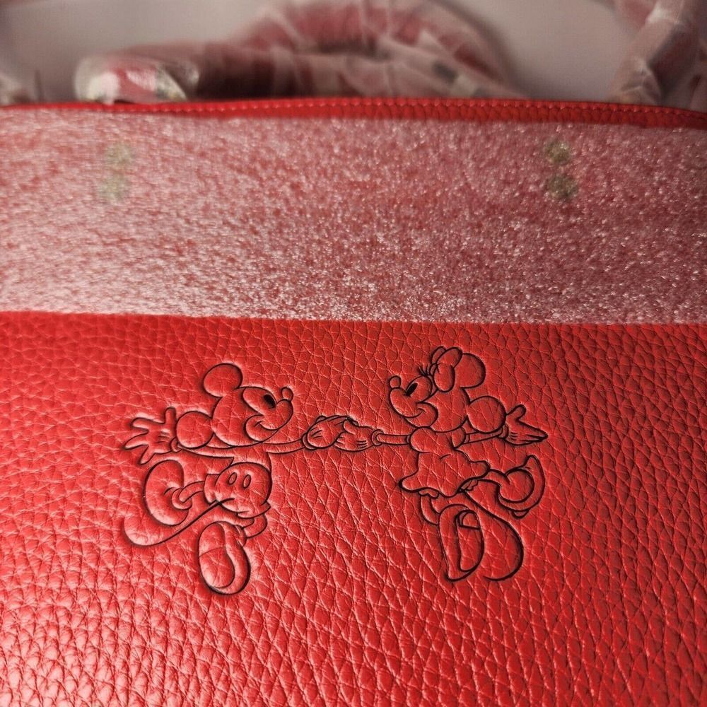 NWT C6106 Disney X Coach Rogue 25 Mickey Mouse & Minnie Mouse Mixed Leathers - Picture 10 of 10